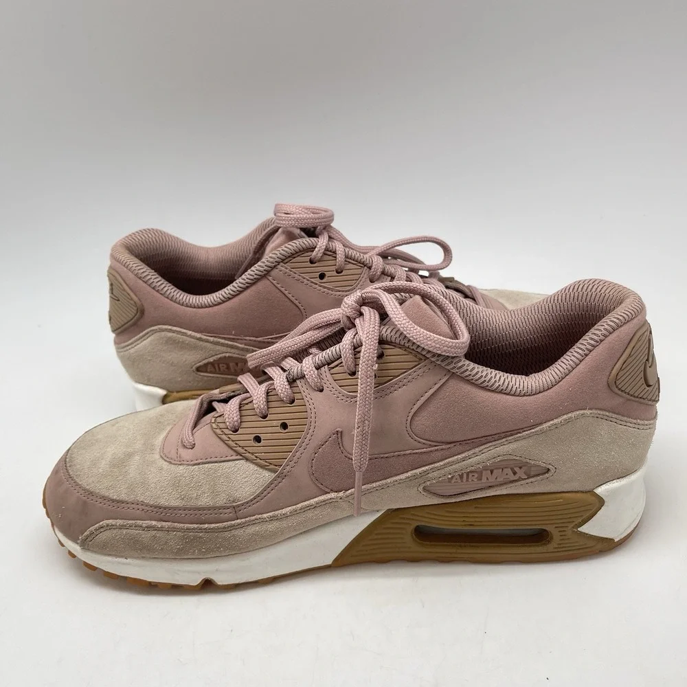 Nike Sneakers Womens 11 Air‎ Max 90 SE 881105-601 Pink Athletic Casual Shoes